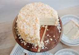 Cake Coconut Cloud 10" Sliced  2/14 Slice