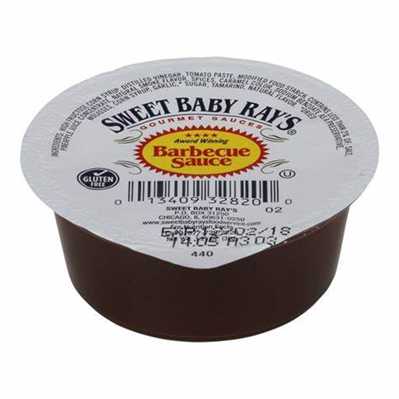 Sweet Baby Rays BBQ Sauce Cups 100/1.25oz