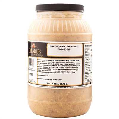 Girards Greek w/ Feta Dressing 2/1 Gal