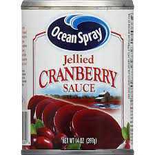 Ocean Spray Jellied Cranberry Sauce 24/14oz