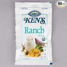 PC Kens Ranch Dressing 60/1.5oz