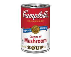 Campbells Cream of Mushroom 12/#5