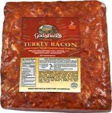 Godshalls Turkey Bacon Sliced 2/5lb