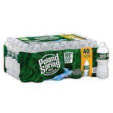 Poland Spring Water 40ct 16.9oz