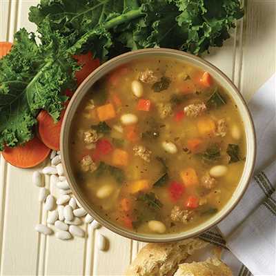 Blount Turkey Sausage and Kale Soup 4/4lb