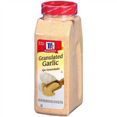 Granulated Garlic McCormick 26 oz