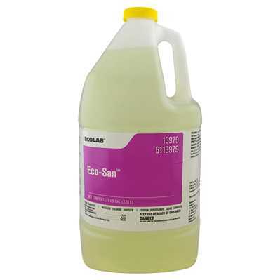 EcoLab Sanitzer Eco San Yellow 4/1 Gal