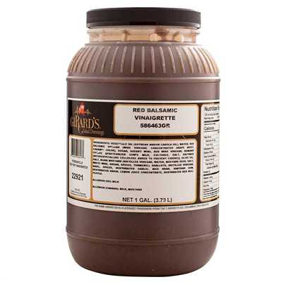 Girards Red Balsamic Vinaigrette Dressing 2/1 Gal