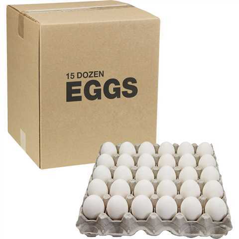 15 dozen XL loose eggs