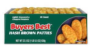Oval HashBrown Patties