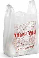 Plastic Seasonal Takeout Bag 500ct