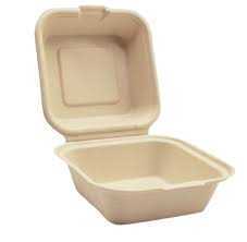 Container Fiber 6x6x3 Compostable 500ct 512003