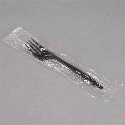 HD Black Fork Wrapped 1/1000ct