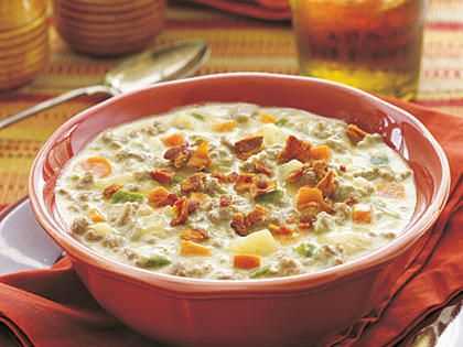 Thumann Cheeseburger Chowder