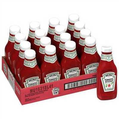 Heinz Ketchup Classic Squeeze 16/14oz RSU