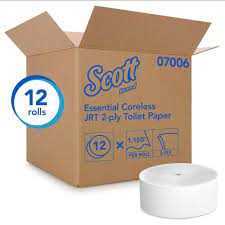Scott Toilet Tissue Coreless 12/1150'