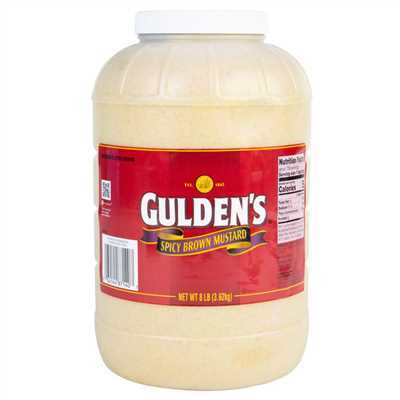 Guldens Spicy Brown Mustard 1 Gal