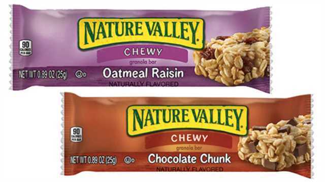 Granola Bar Chewy Variety Pack 120/.89oz Nature Valley