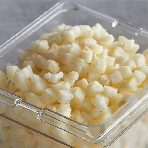 Cahoo Apples Diced IQF 1/40lb