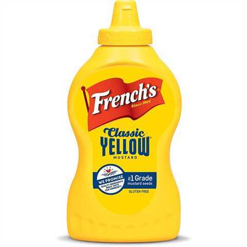 French's Yellow Squeeze Mustard 12/12oz