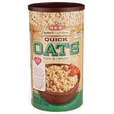 Quick Oats Cereal 12/42oz