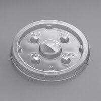 Cold Cup LID Slotted (For Paper Soda Cup) 12-22oz