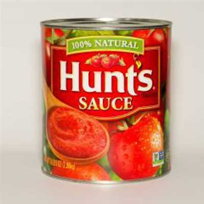 Sauce Hunts Tomato 6/#10
