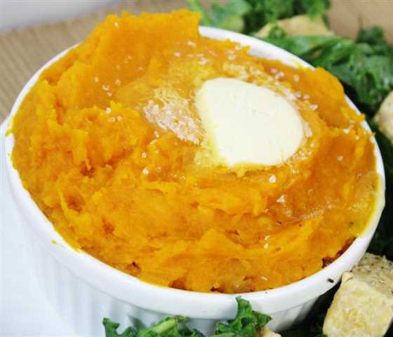 Cooked Mashed Butternut Squash 12/4lb