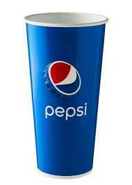 Cup Paper Cold PEPSI 22oz