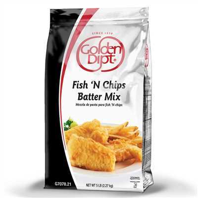 GoldenDipt Fish & Vegetable Batter 6/5lb