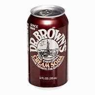 Dr Brown Cream Soda 24/12oz Can