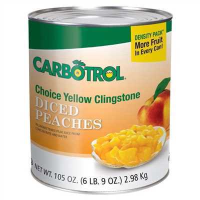 Diced Peaches 1-#10 Can