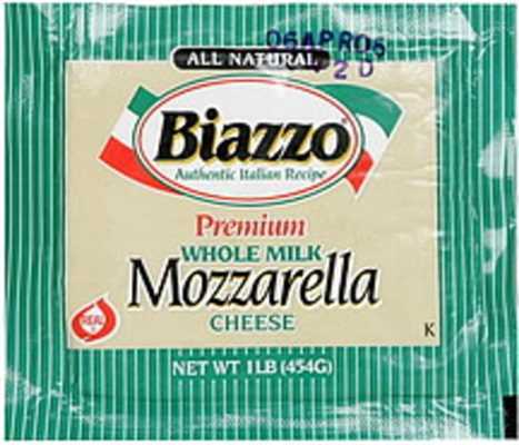 Biazzo 1LB Fresh Mozzarella Balls(2/3LB)