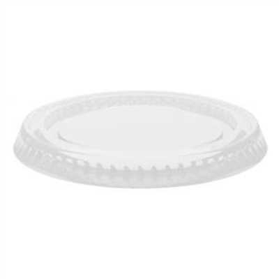 1 oz Plastic Souffle Lid 2500 ct