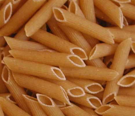 Pasta Penne Rigate Whole Grain 2/10LB