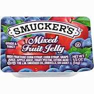 PC Smuckers Mixed Fruit Jelly 200/1.5oz