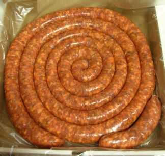 Hatfield HOT Italian ROPE Sausage 1/10lb