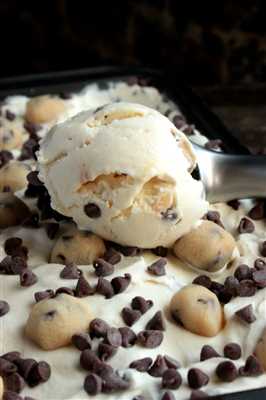Ice Cream Cookie Dough Bulk 1/3Gal