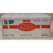 SeabassChilian 8oz Fillet (10lb)