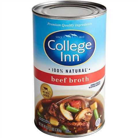 College Inn Beef Broth  12/#5 Cans