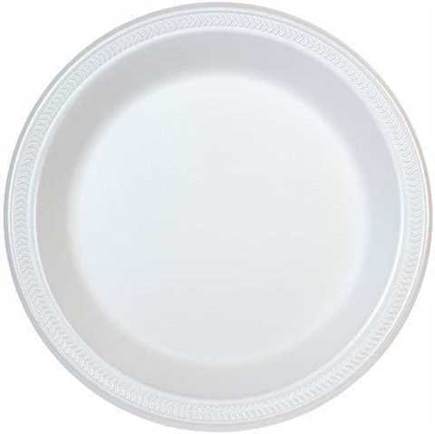 Foam Plate 10.25" 500ct