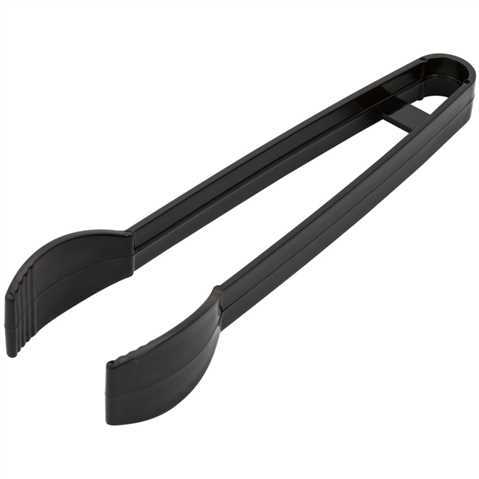 Clear Plastic Tongs 9" 72ct