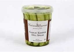 Garlic Dill Pickle Spears Retail 12/32oz