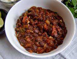 Sunny Side Chile With Beans Soup
