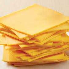 Bong 160 Sliced Yellow AM Cheese 4/5lb CS