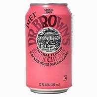 Dr Brown Diet Black Cherry Soda 24/12oz Can