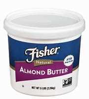 Fisher Almond Butter Nat Creamy 2/5 LB
