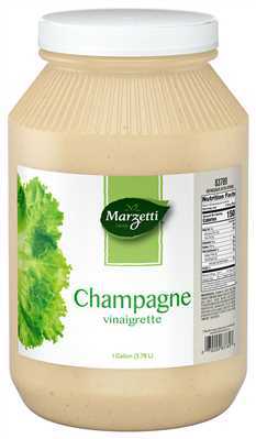 Dressing Vinagrette Champagne 4/1 Gal