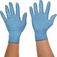 Gloves Vinyl Blue 10/100ct Large