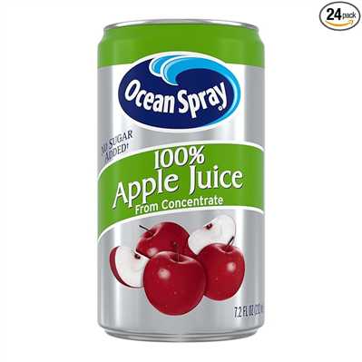 Juice Apple Cans 24/7.2oz